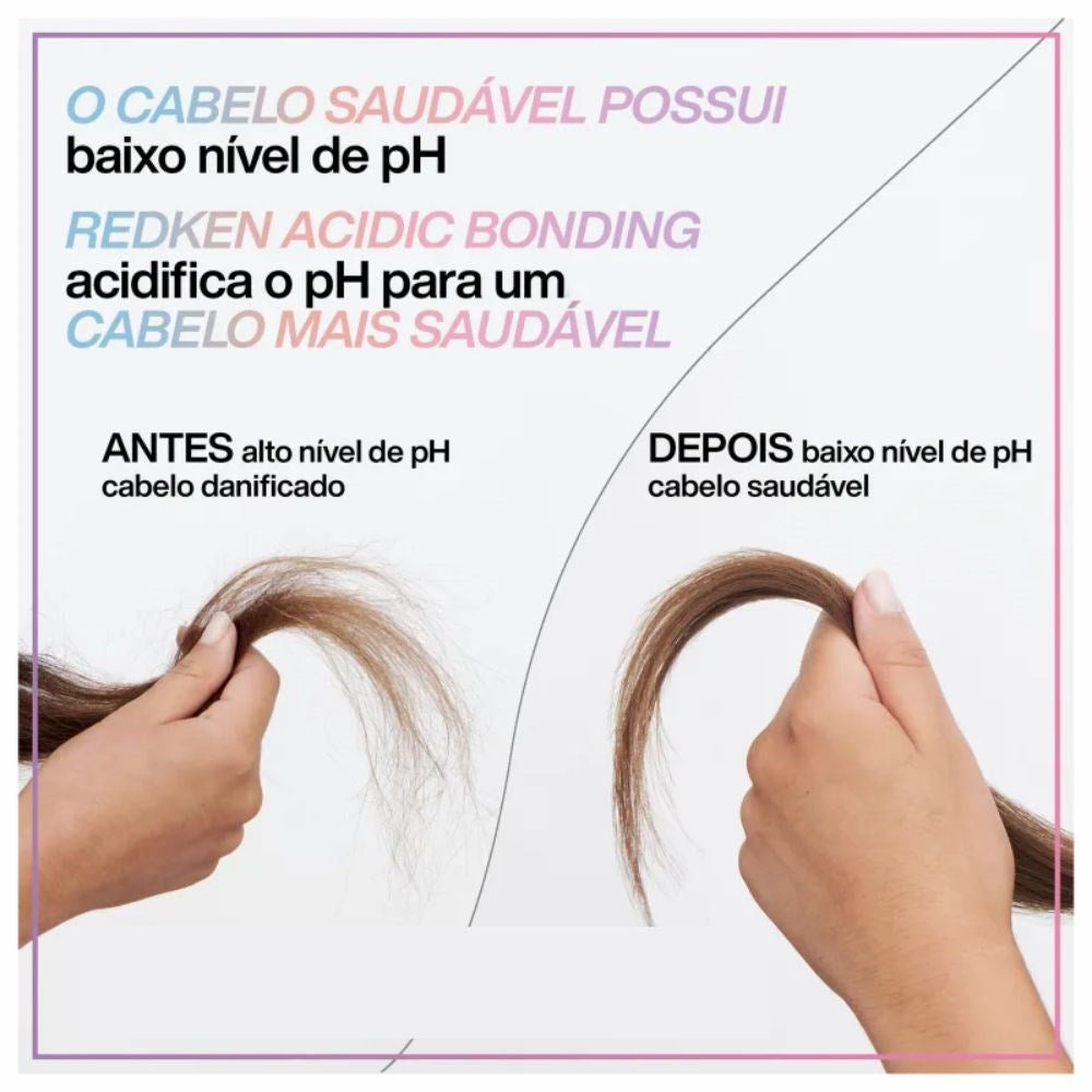 Kit Redken Acidic Bonding Concentrate Duo Pequeno + pH Sealer 250 ml + Concentrate Leave-in 150 ml