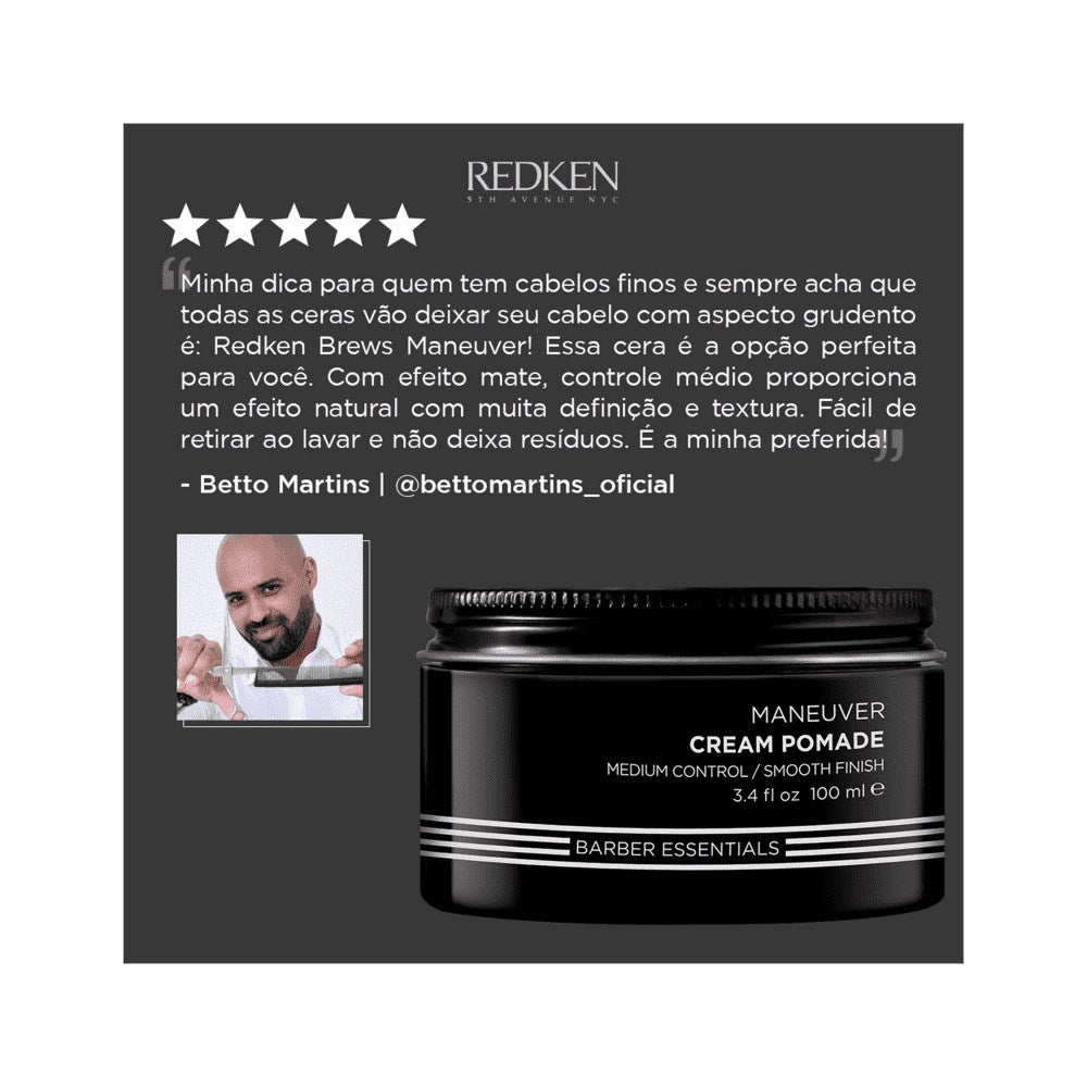 Redken Brews Maneuver Creme Modelador 100 ml