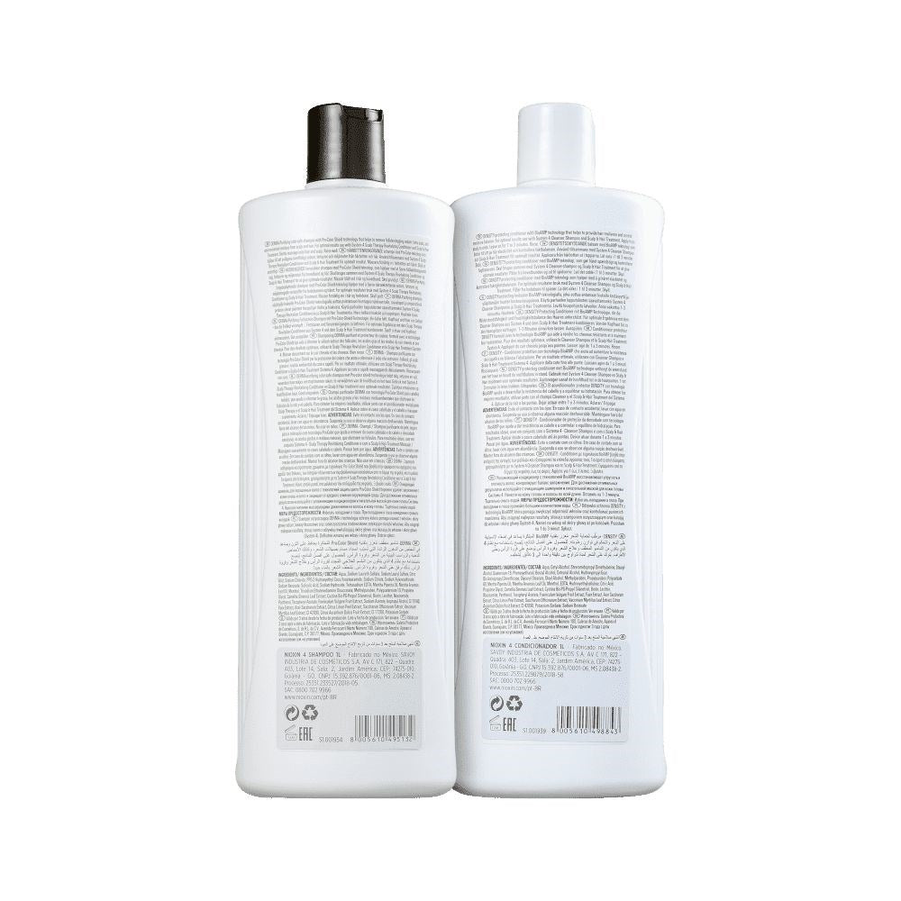 Kit Nioxin System 4 Shampoo + Condicionador (2 x 1 Litro)