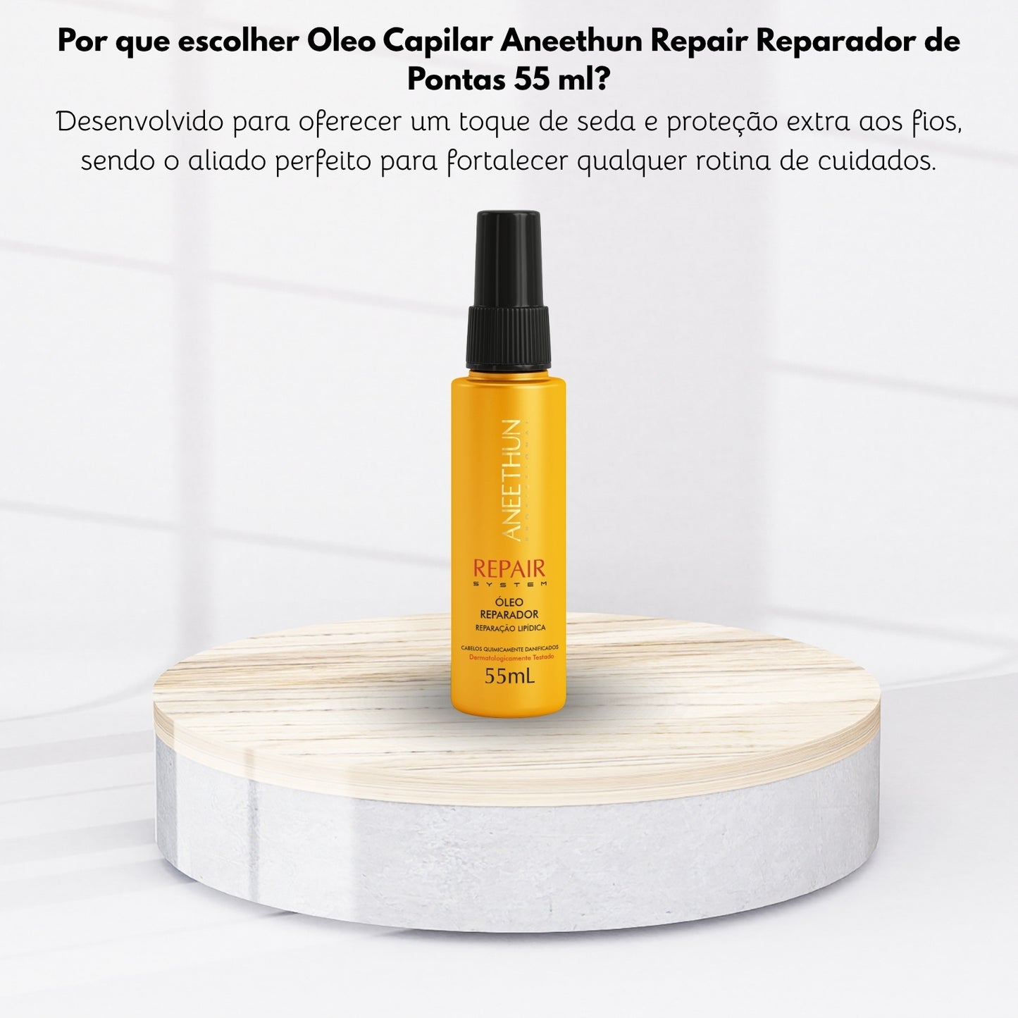 Oleo Capilar Aneethun Repair Reparador de Pontas 55 ml