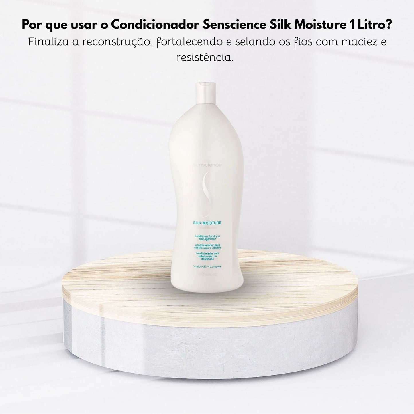 Condicionador Senscience Silk Moisture 1 Litro