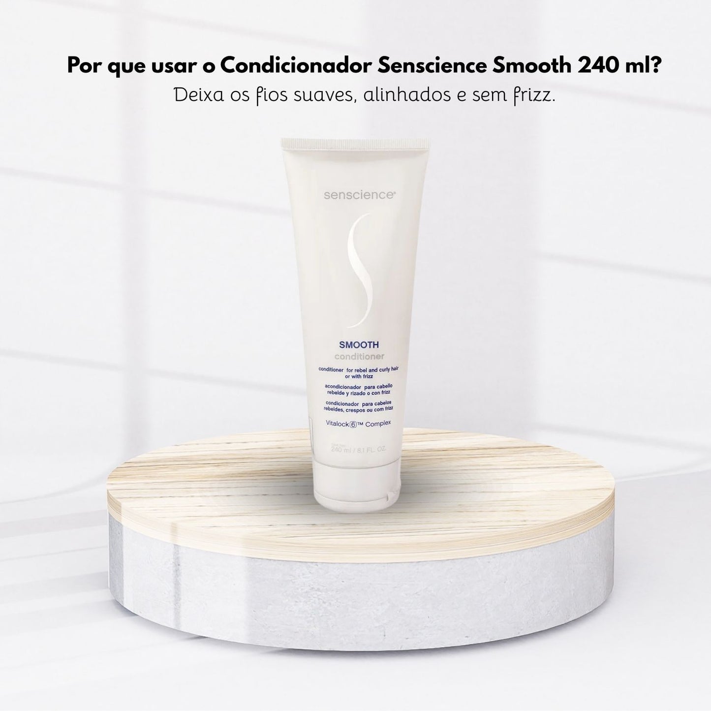 Condicionador Senscience Smooth 240 ml