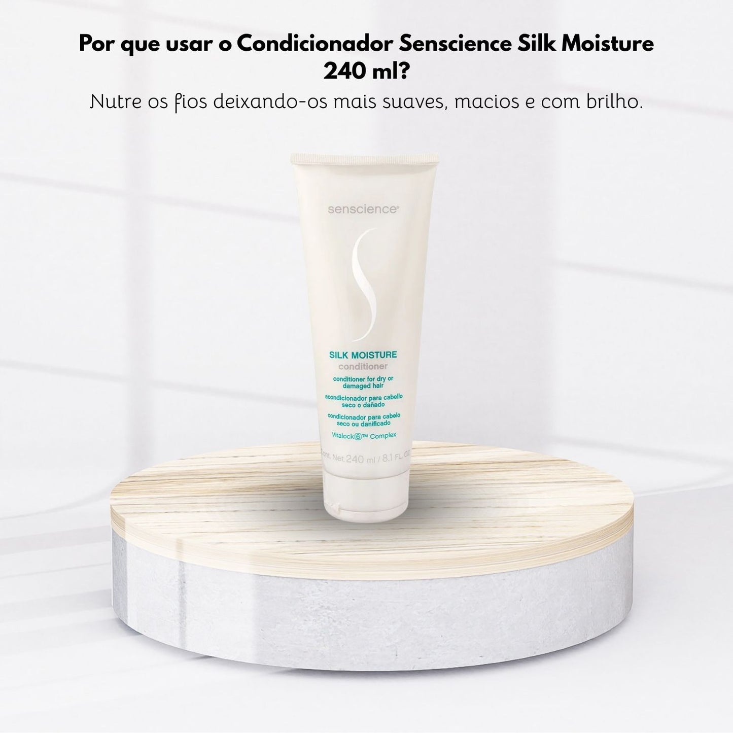 Condicionador Senscience Silk Moisture 240 ml