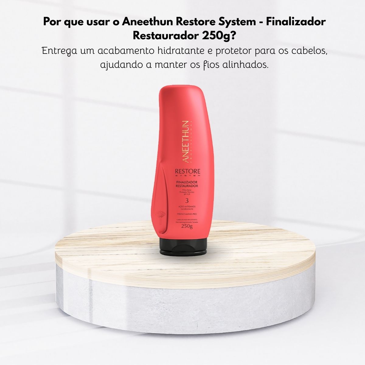 Leave-in Aneethun Restore Finalizador Restaurador 250 g