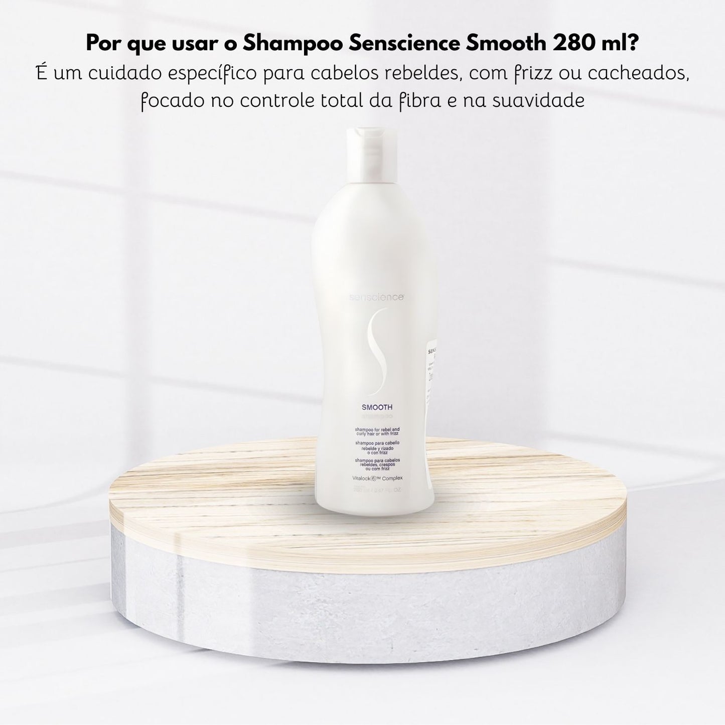 Shampoo Senscience Smooth 280 ml