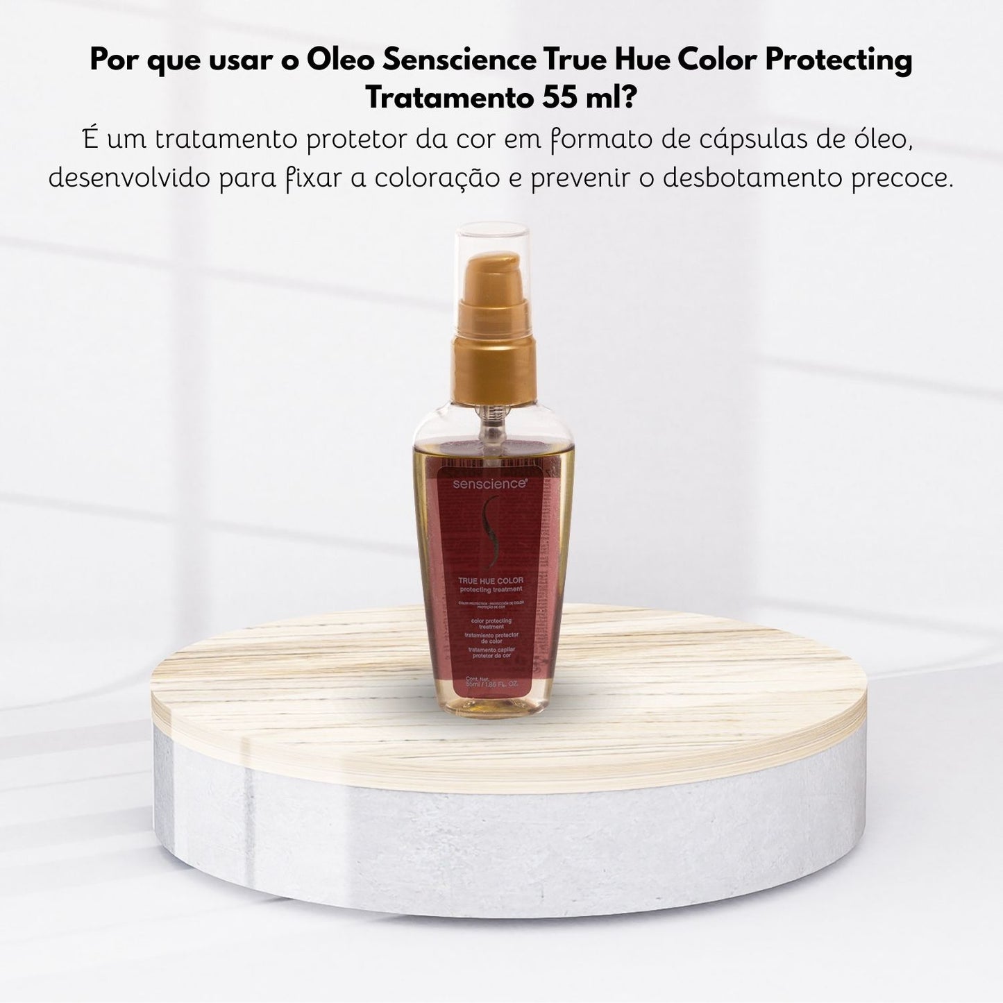 Oleo Senscience True Hue Color Protecting Tratamento 55 ml
