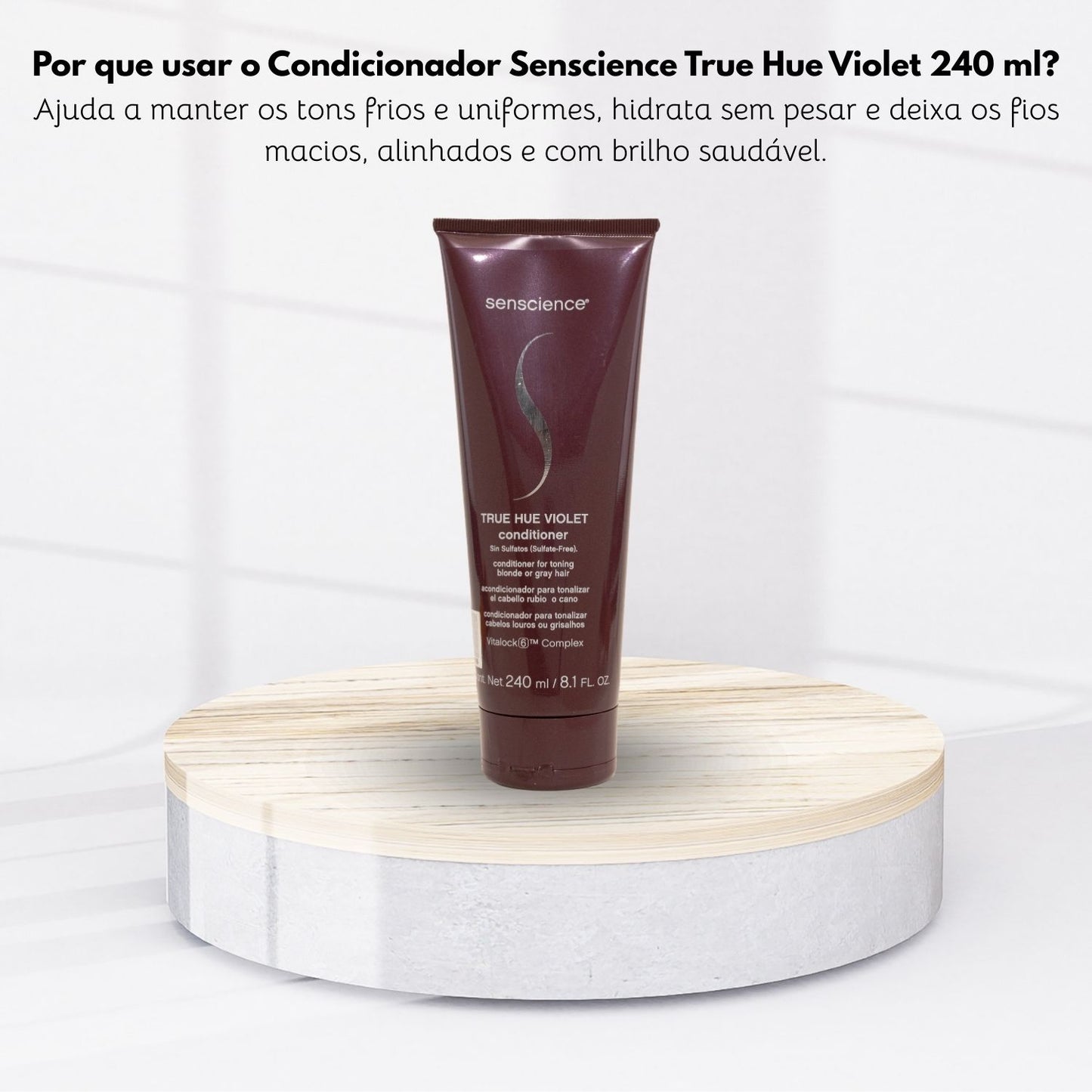 Condicionador Senscience True Hue Violet 240 ml