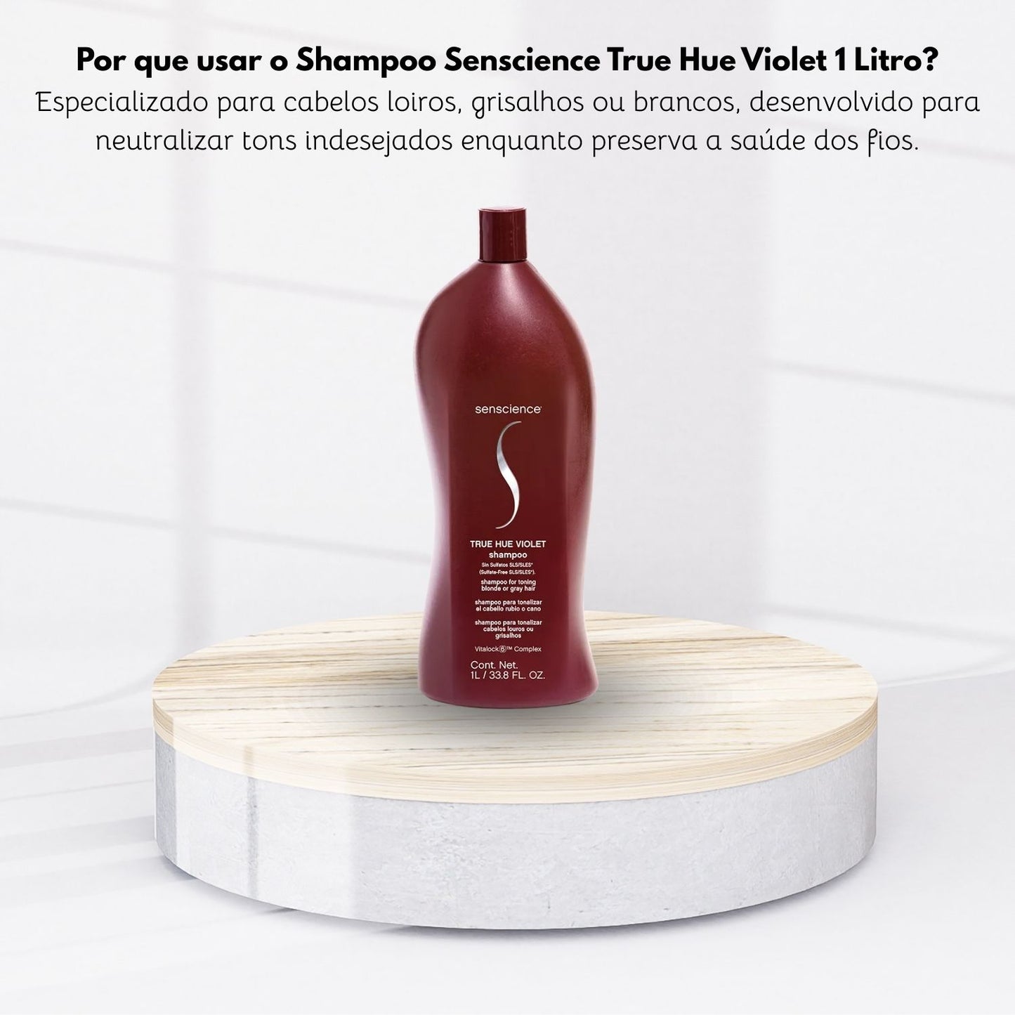 Shampoo Senscience True Hue Violet 1 Litro