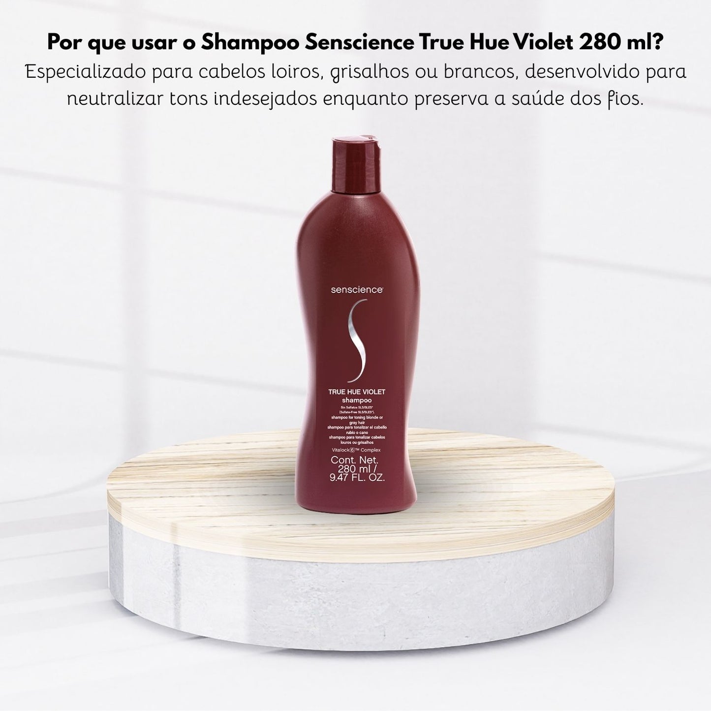 Shampoo Senscience True Hue Violet 280 ml