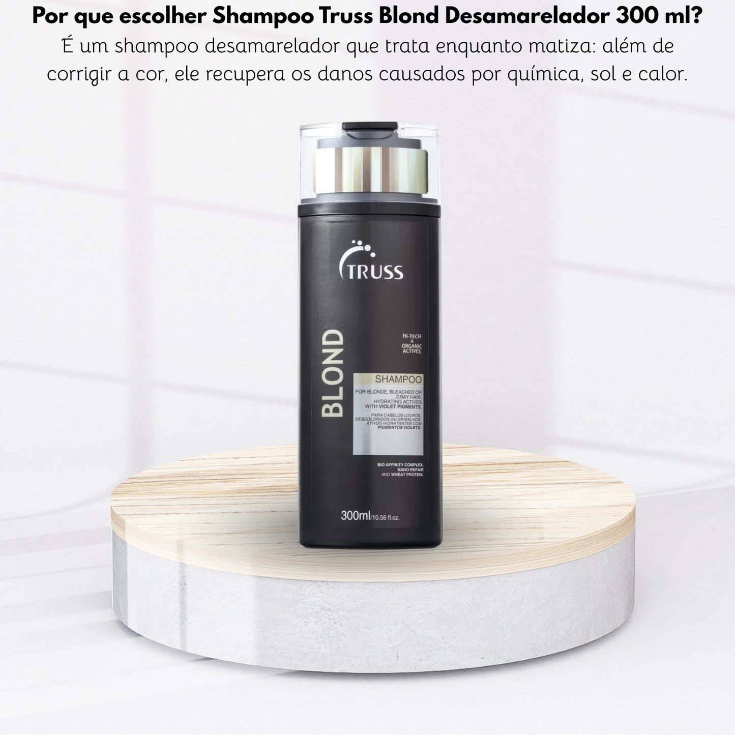 Shampoo Truss Blond Desamarelador 300 ml