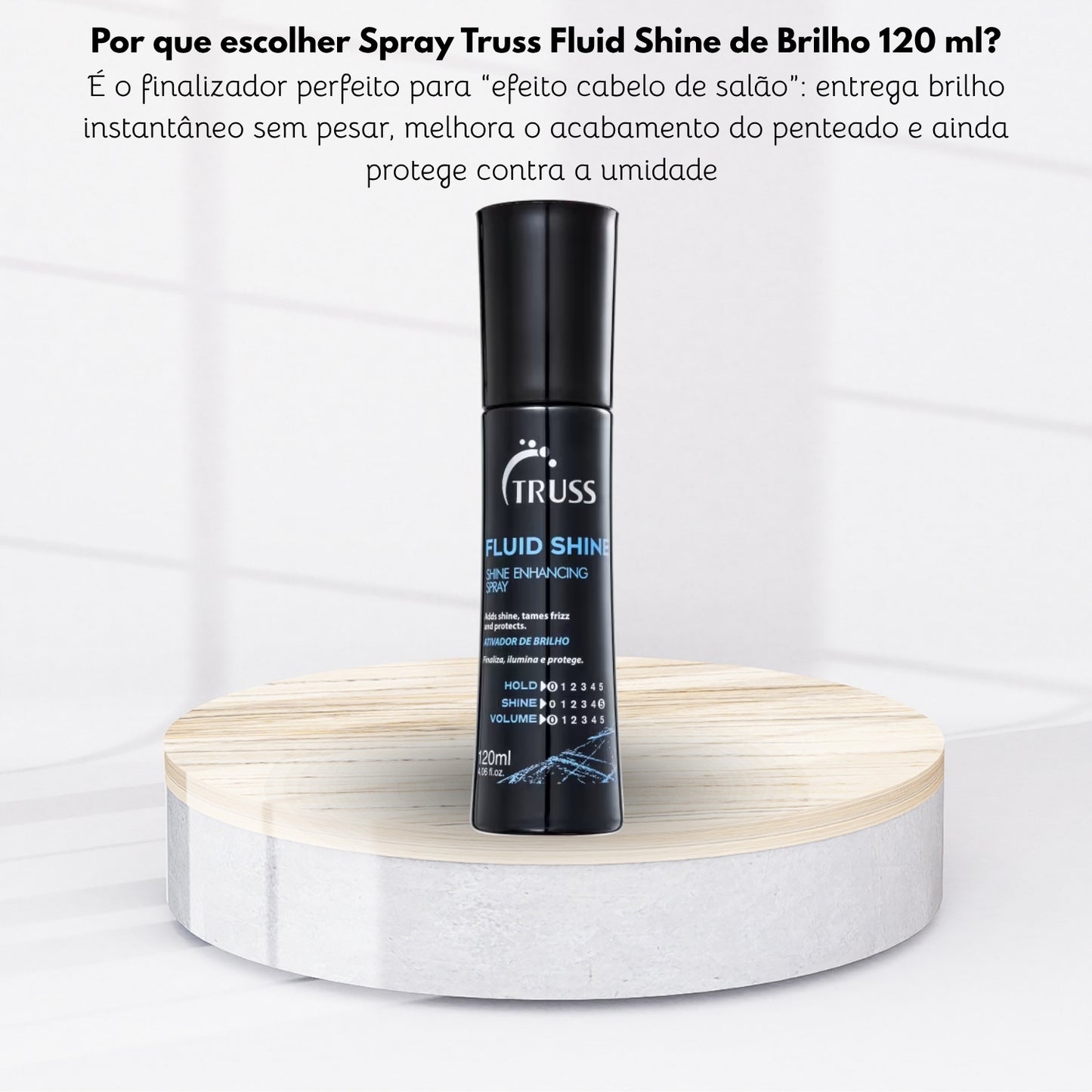Spray Truss Fluid Shine de Brilho 120 ml
