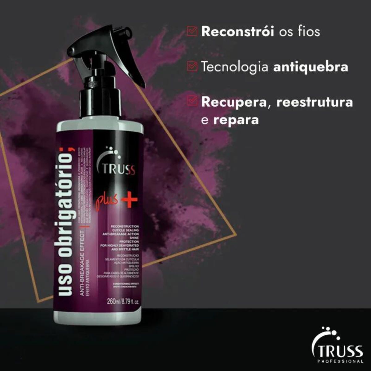 Truss Uso Obrigatório Plus+ 260 ml