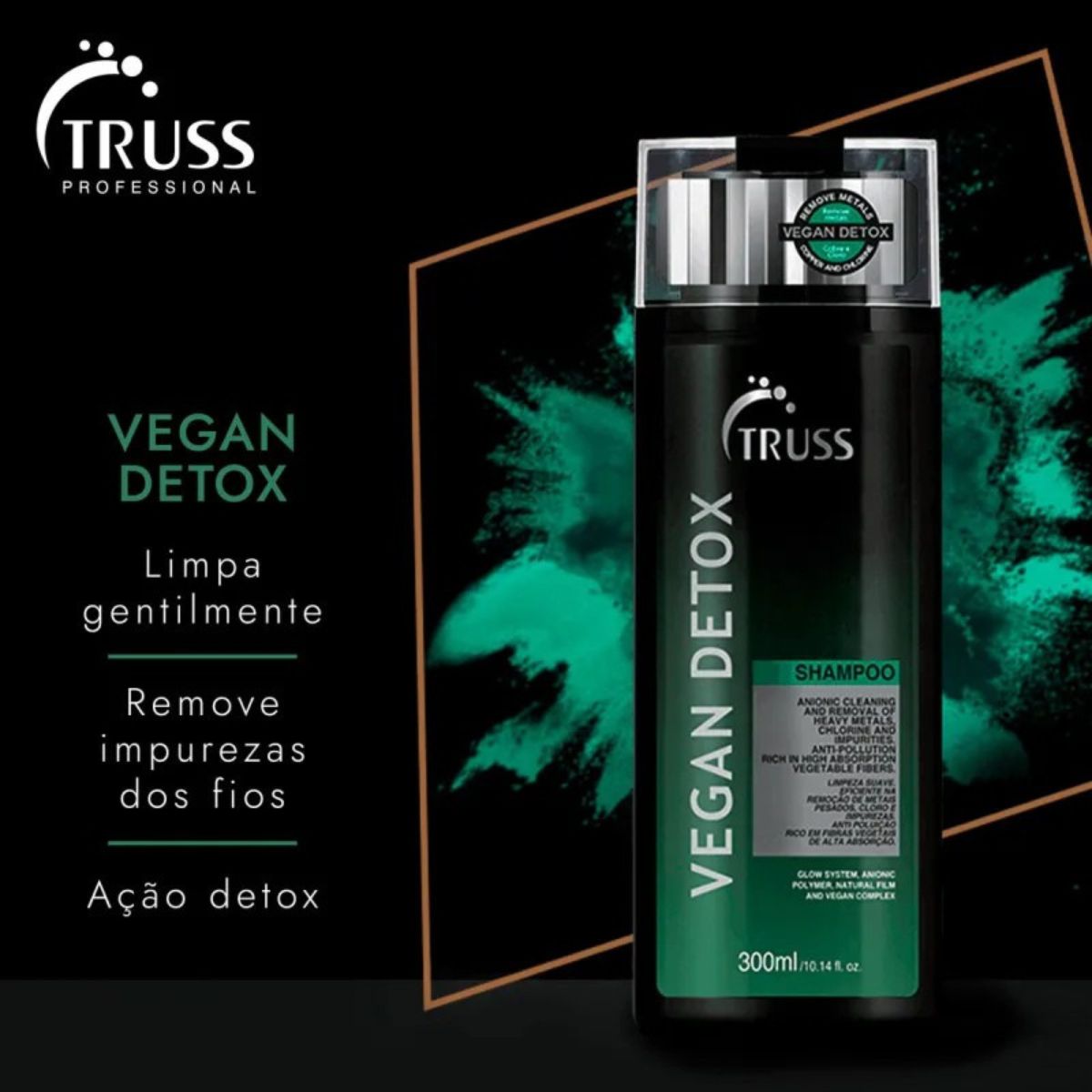 Shampoo Truss Vegan Detox 300 ml