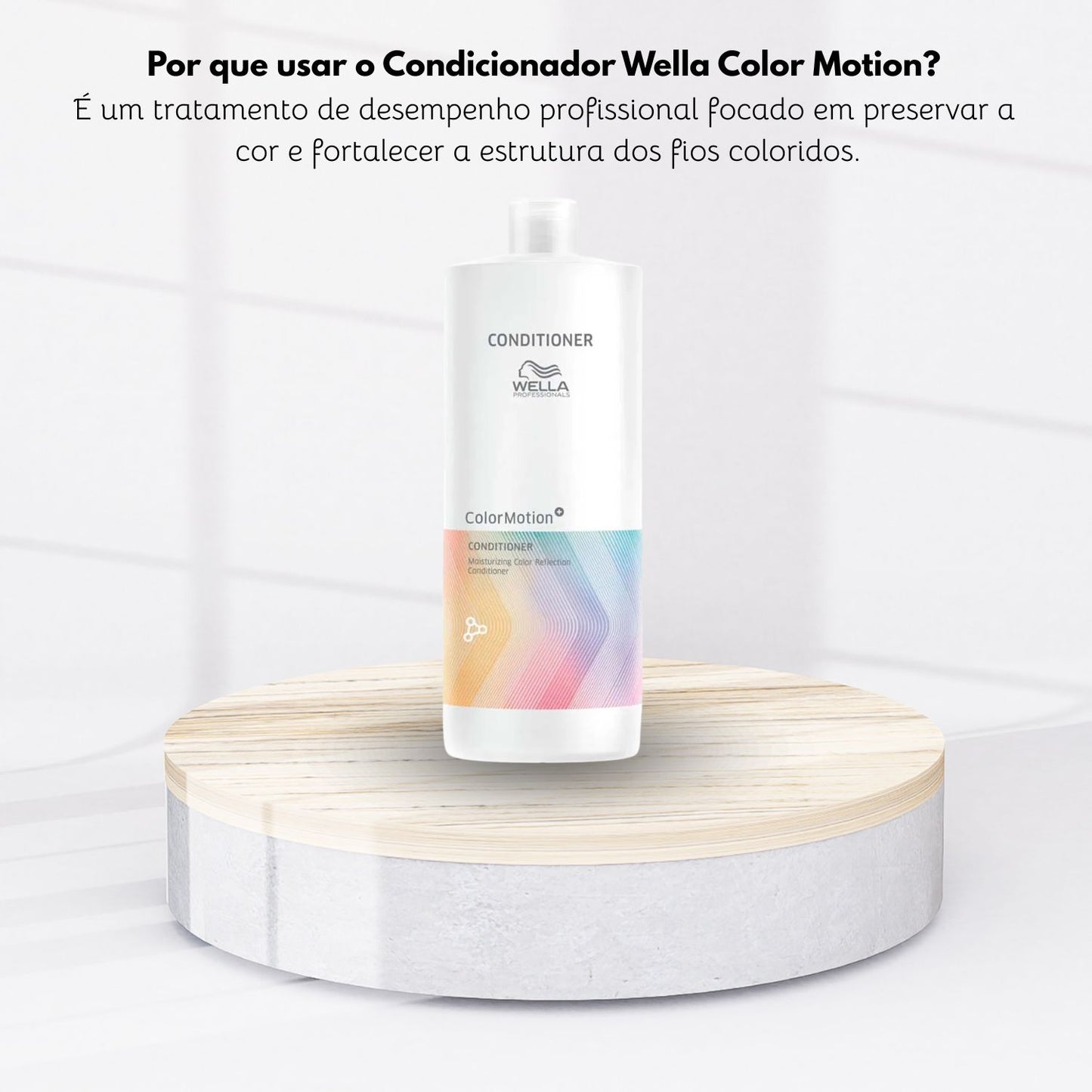Condicionador Wella Color Motion+ 1 Litro