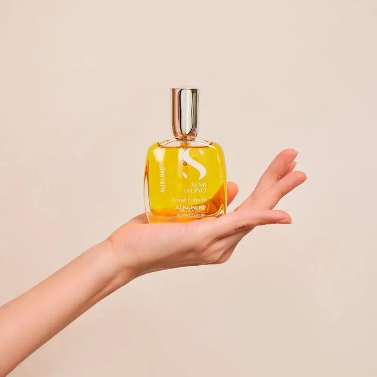 Oleo Capilar Alfaparf Semi Di Lino Diamante Cristalli Liquid 50 ml