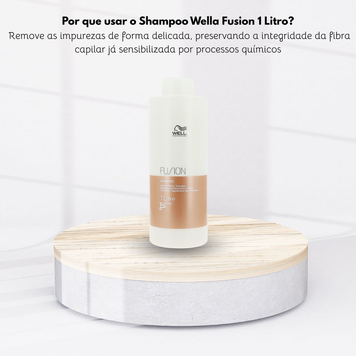Shampoo Wella Fusion 1 Litro