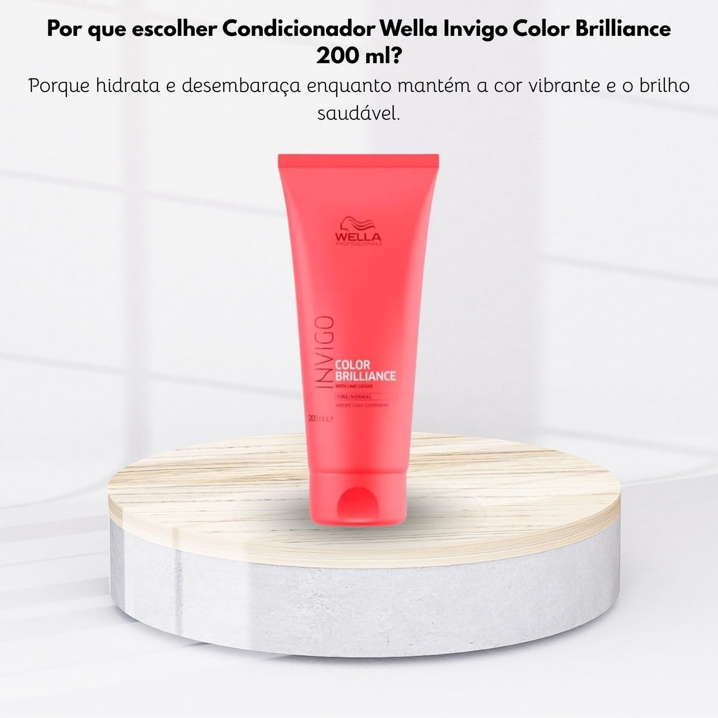 Condicionador Wella Invigo Color Brilliance 200 ml