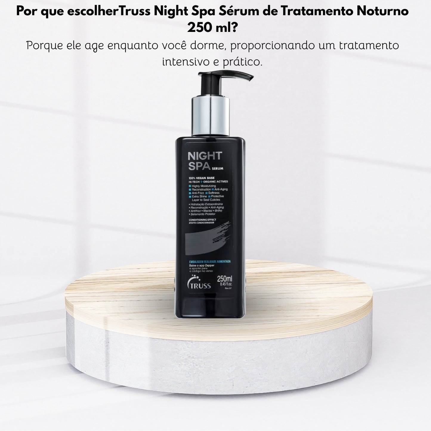 Truss Night Spa Sérum de Tratamento Noturno 250 ml