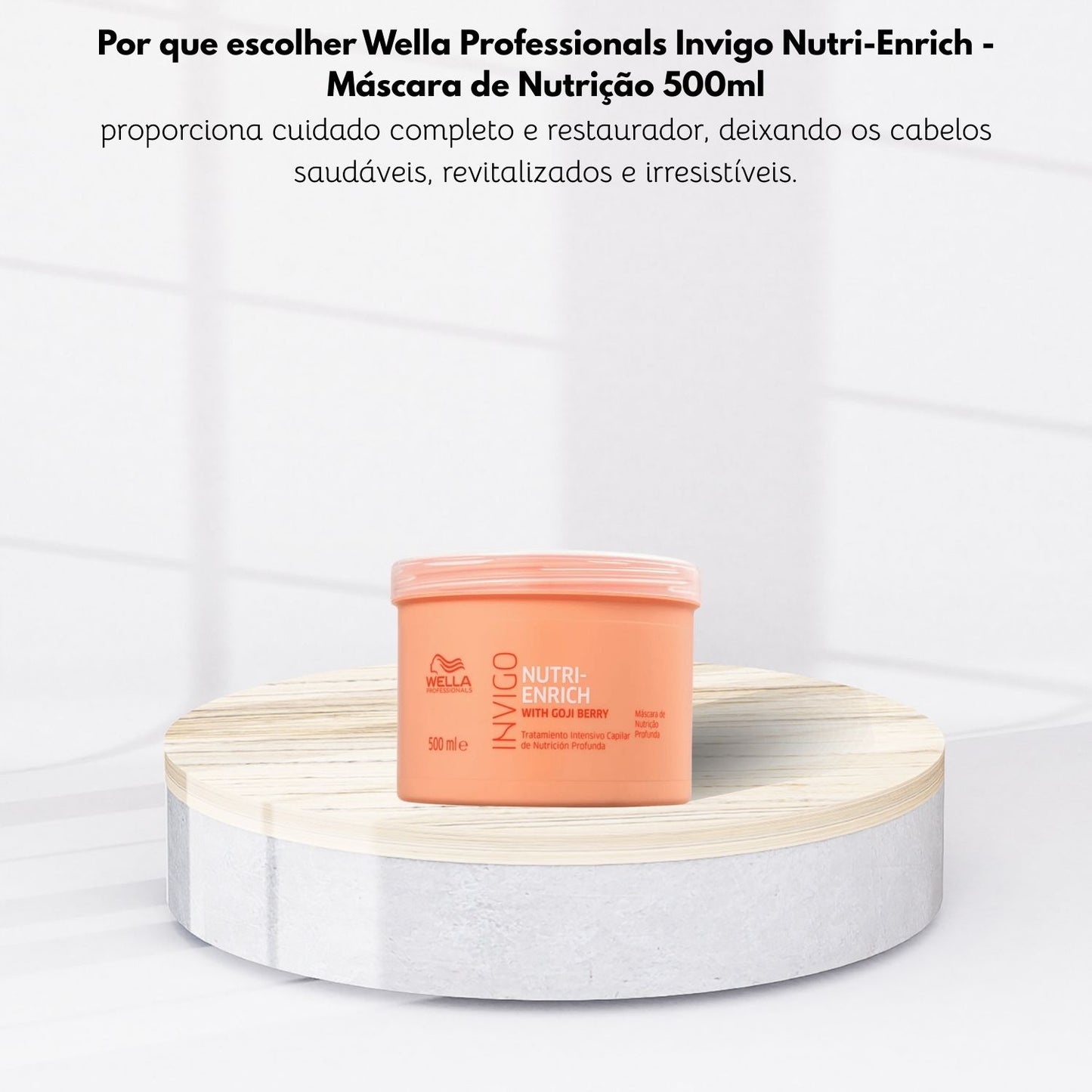 Máscara Wella Invigo Nutri-Enrich 500 ml