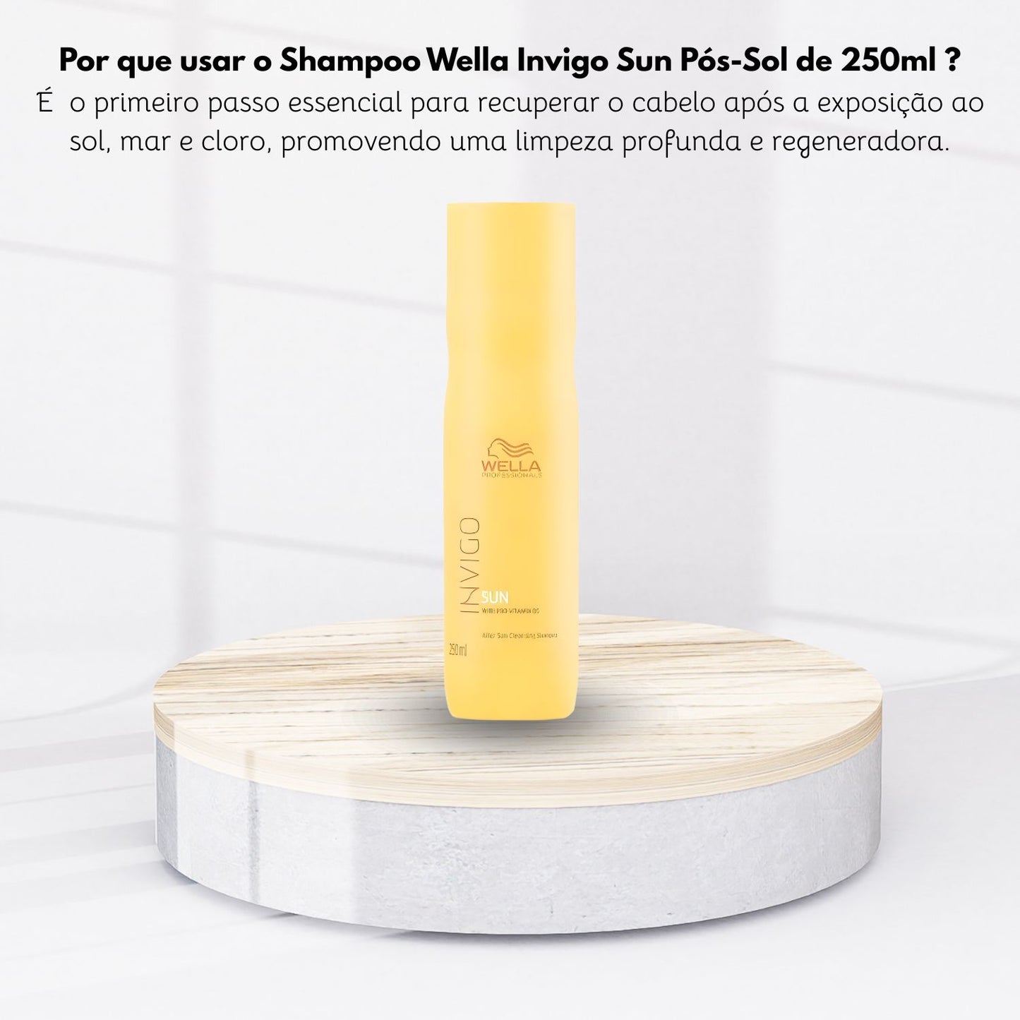 Shampoo Wella Invigo Sun Pós Sol 250 ml