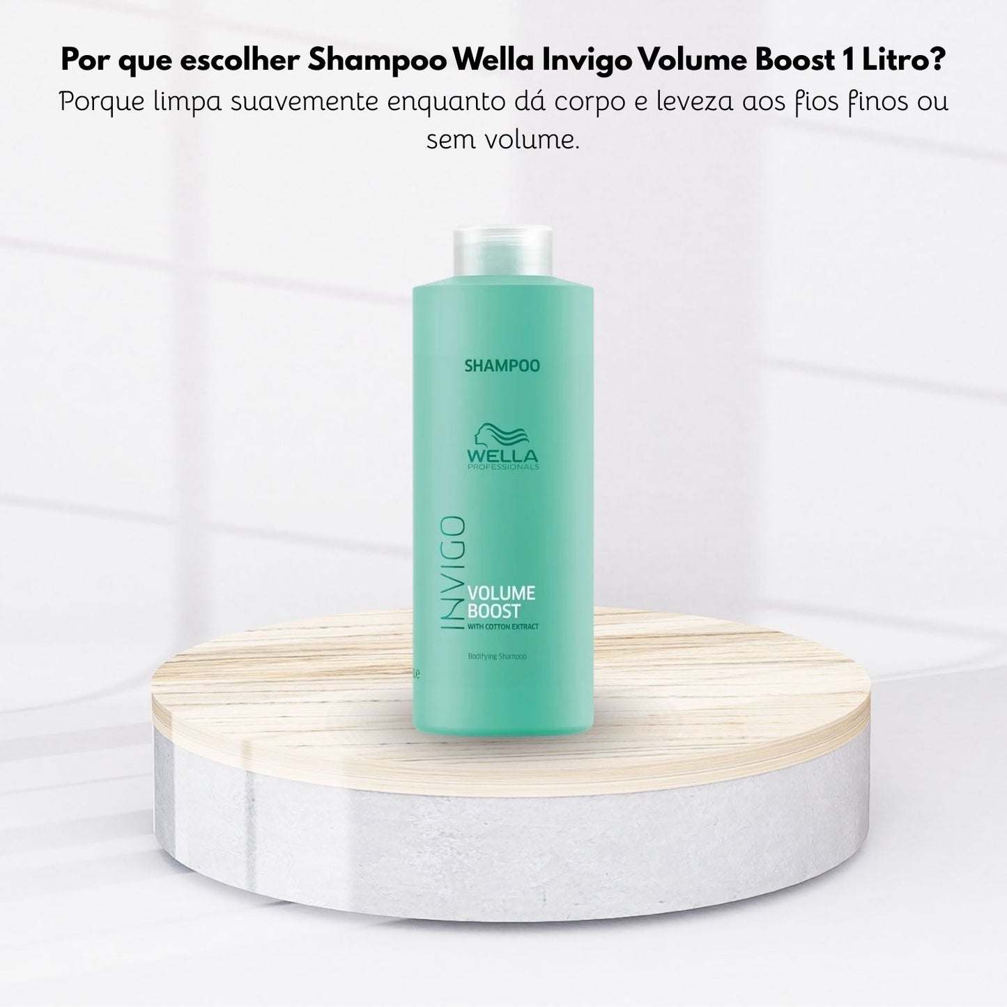 Shampoo Wella Invigo Volume Boost 1 Litro