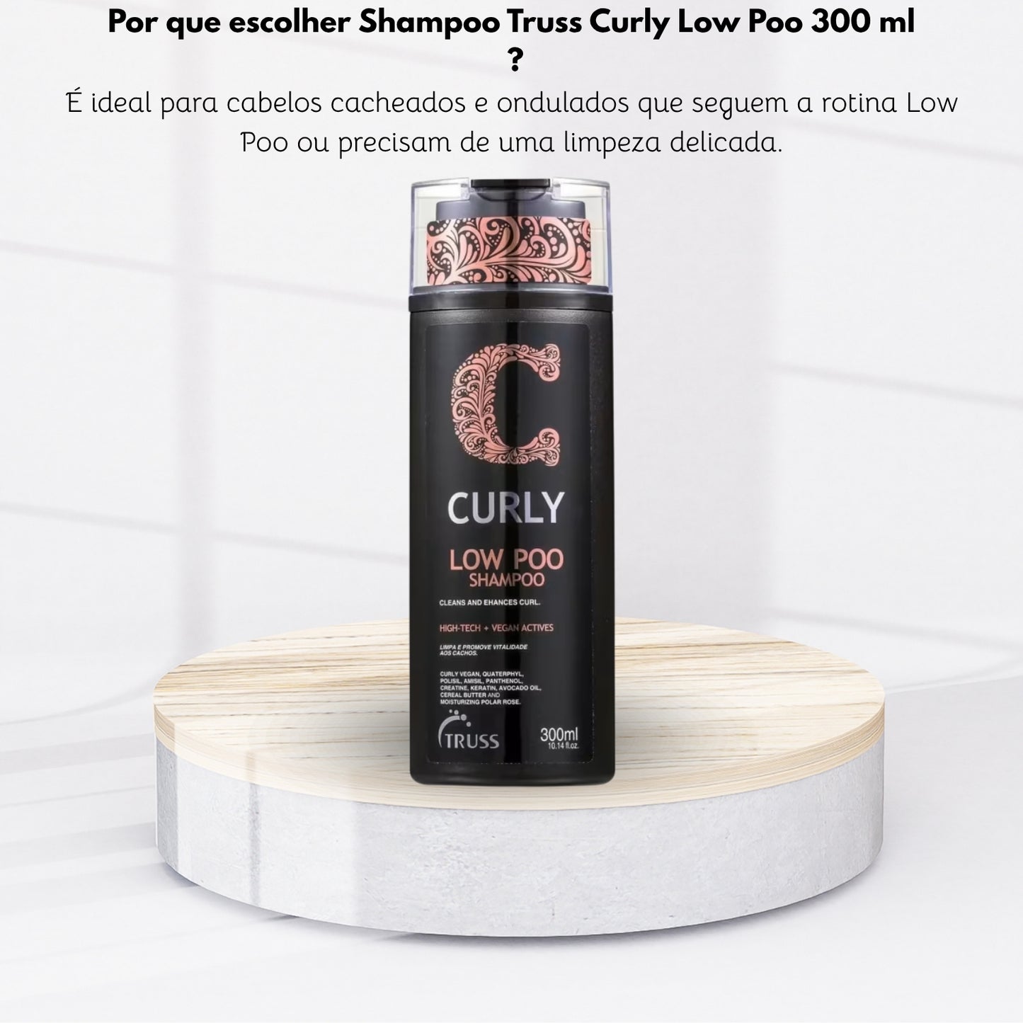 Shampoo Truss Curly Low Poo 300 ml