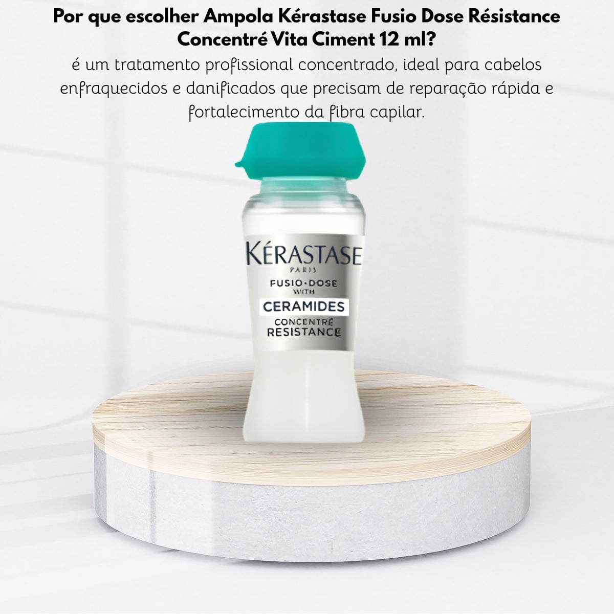 Ampola Kérastase Fusio-Dose Concentré Vita Ciment Résistance 12 ml