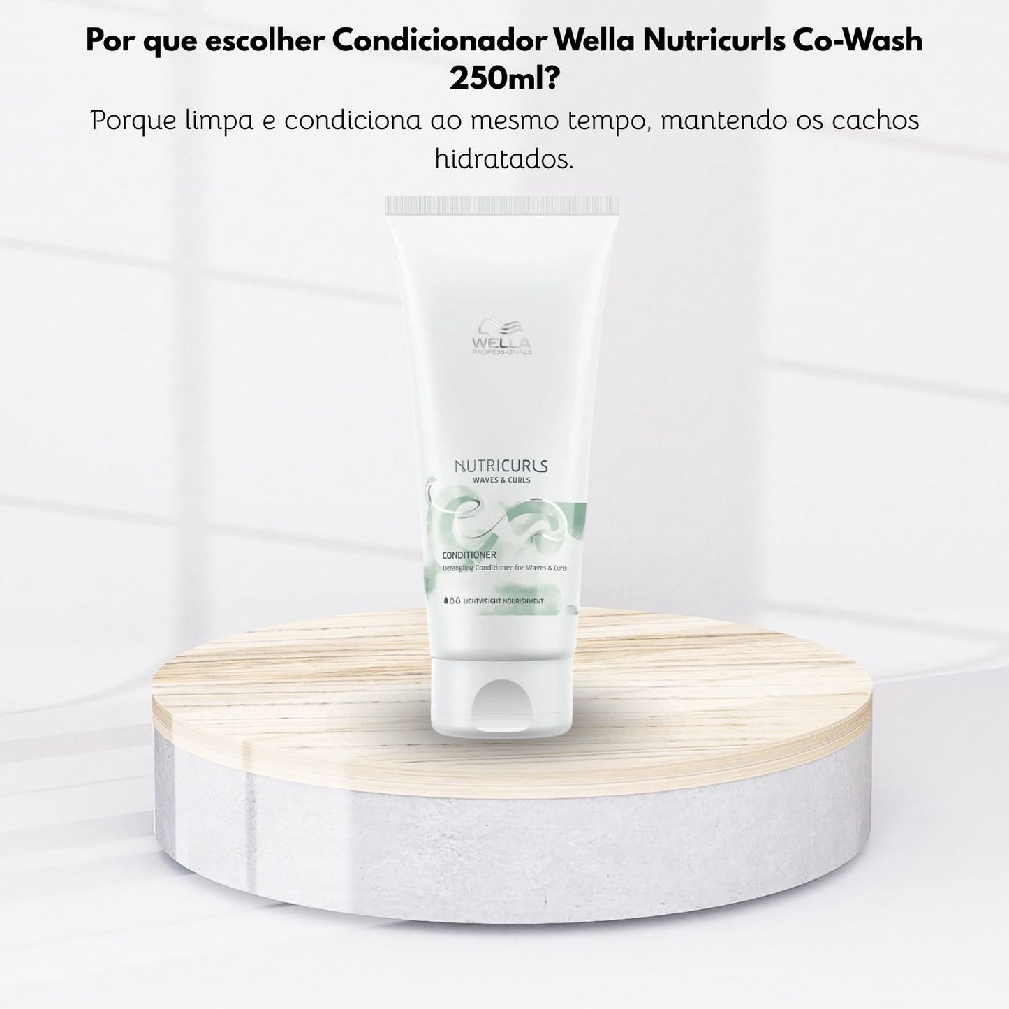 Condicionador Wella Nutricurls Co-Wash 250 ml