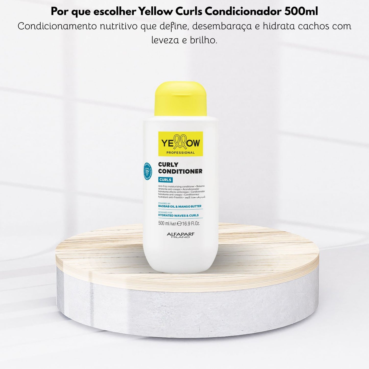 Condicionador Yellow Curls 500 ml