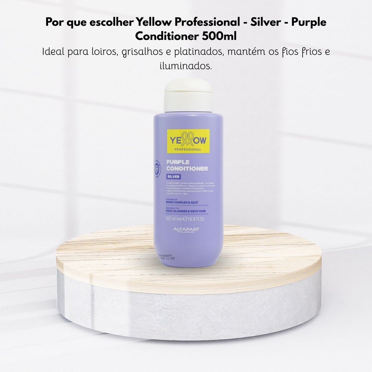 Condicionador Yellow Silver Purple 500 ml