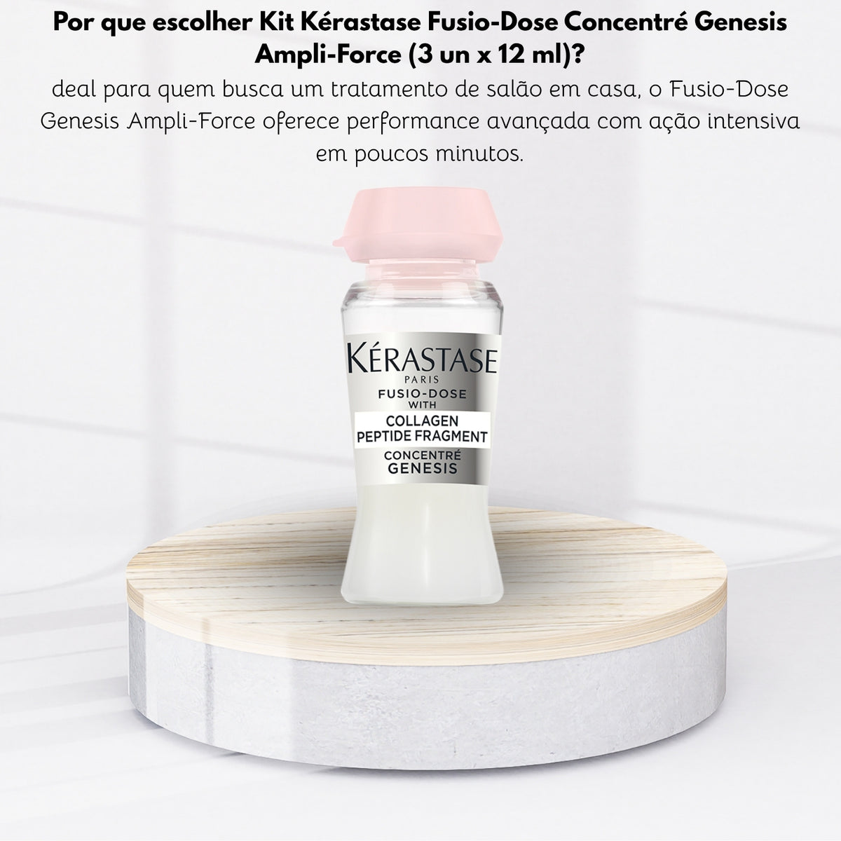 Kit Kérastase Fusio-Dose Concentré Genesis Ampli-Force 3 x 12 ml