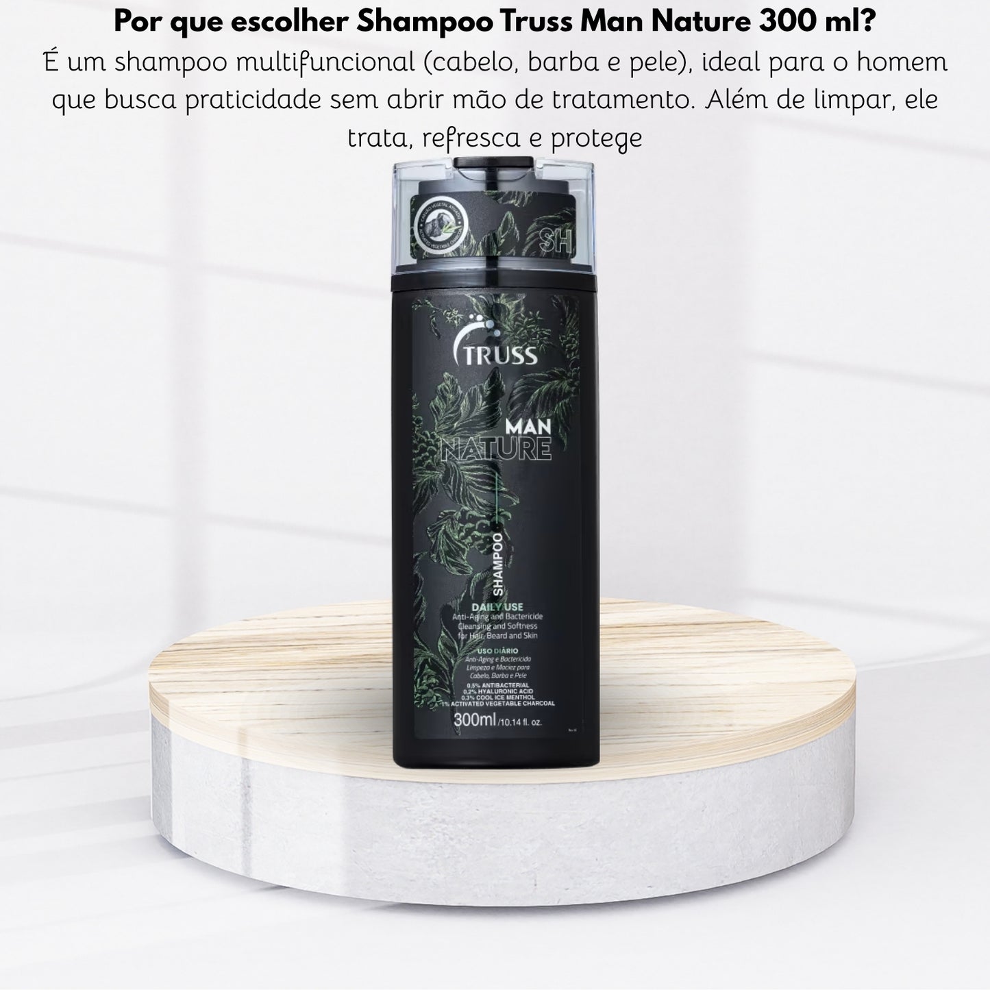 Shampoo Truss Man Nature 300 ml