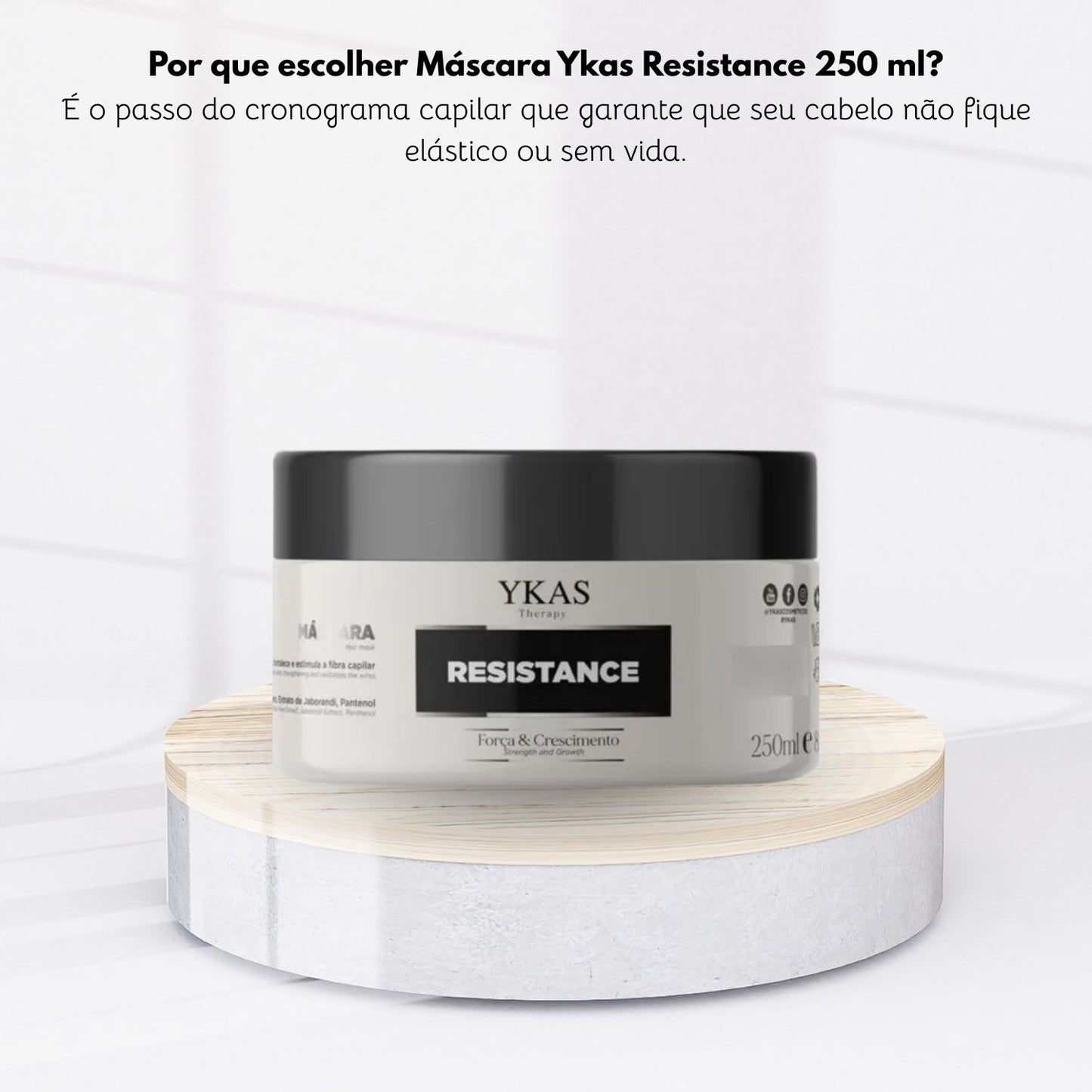 Máscara Ykas Resistance 250 ml