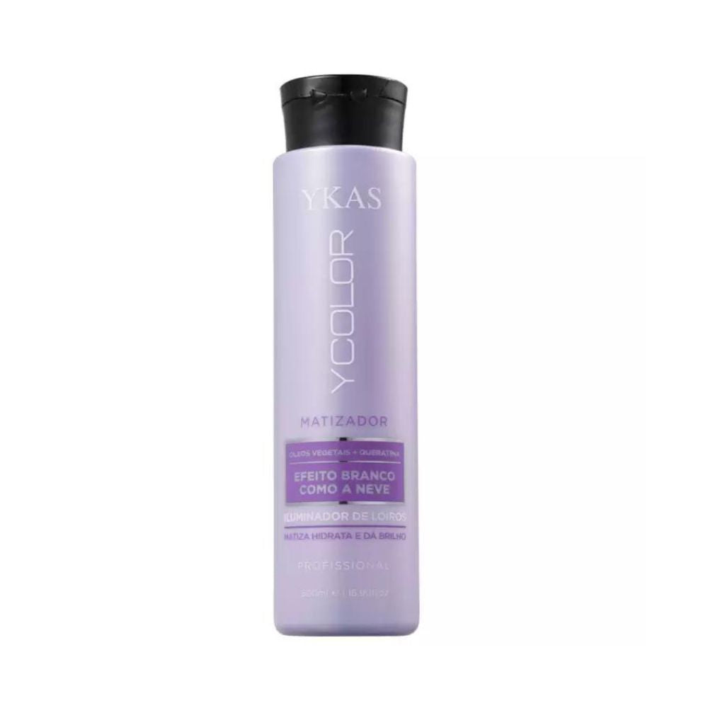 Máscara Ykas Ycolor Matizador Branco Como A Neve 500 ml