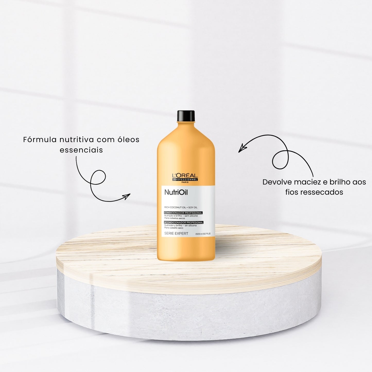 Condicionador Loreal NutriOil 1500 ml