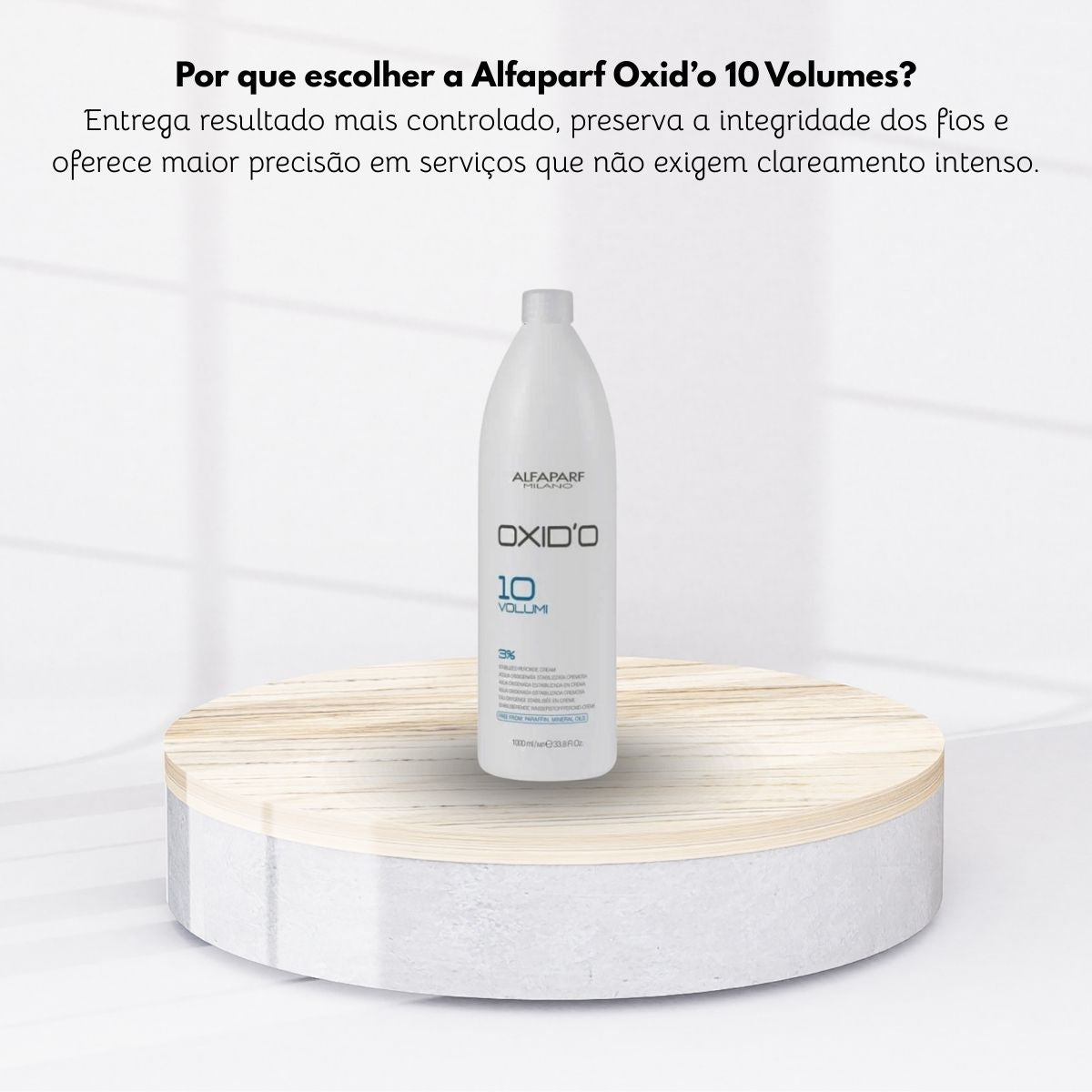 Agua Oxigenada Alfaparf Oxid'o 3% 10 volumes 1 Litro