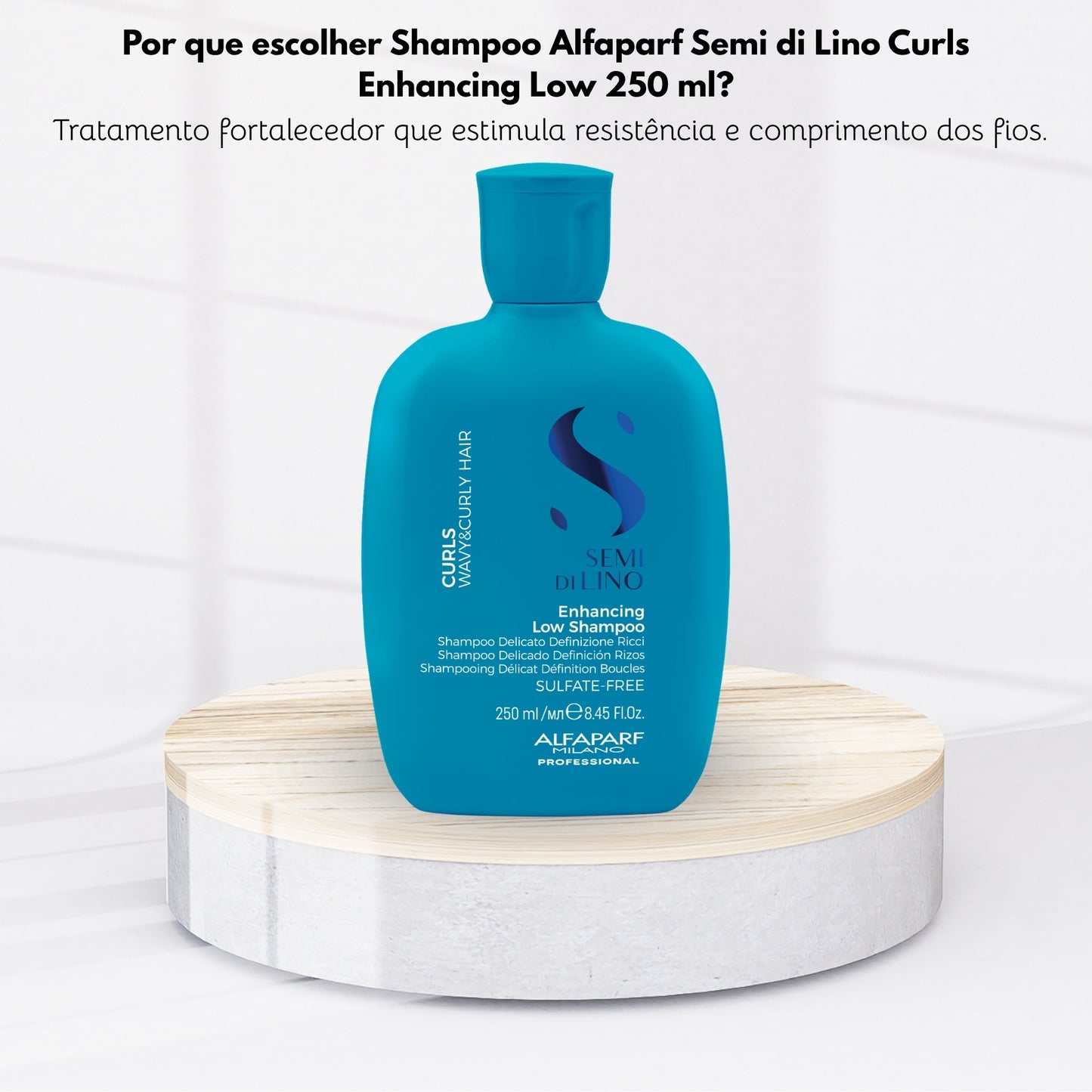 Shampoo Alfaparf Semi di Lino Curls Enhancing Low 250 ml