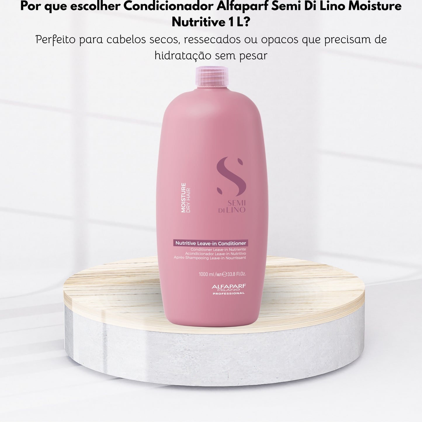Condicionador Alfaparf Semi Di Lino Moisture Nutritive 1 Litro