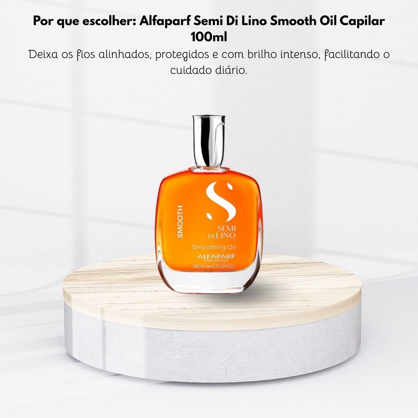 Alfaparf Semi Di Lino Smooth Oil Capilar 100 ml