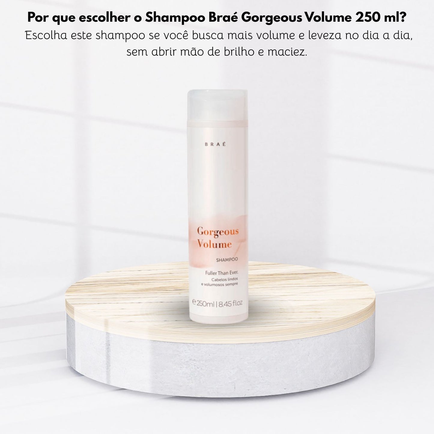 Shampoo Braé Gorgeous Volume 250 ml