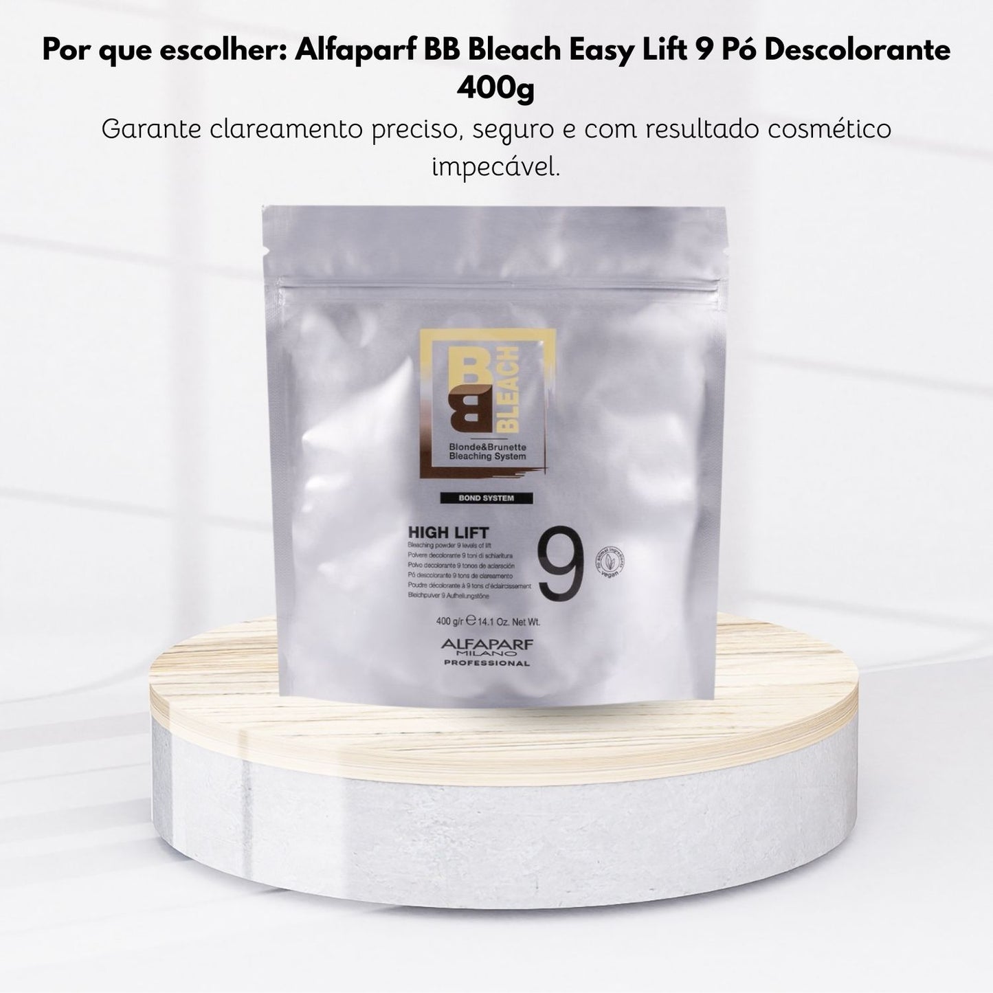 Pó Descolorante Alfaparf BB Bleach High Lift 9 400 g