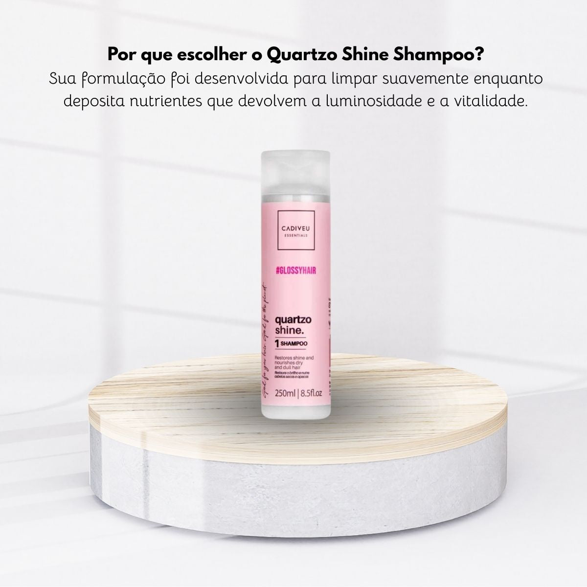 Shampoo Cadiveu Boca Rosa Hair Quartzo 250 ml