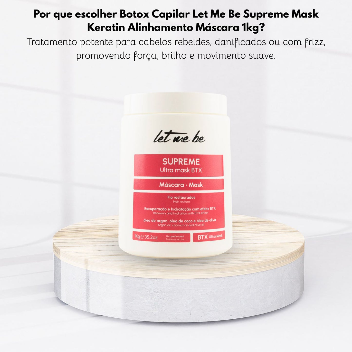 Máscara Let Me Be Supreme 1000 g