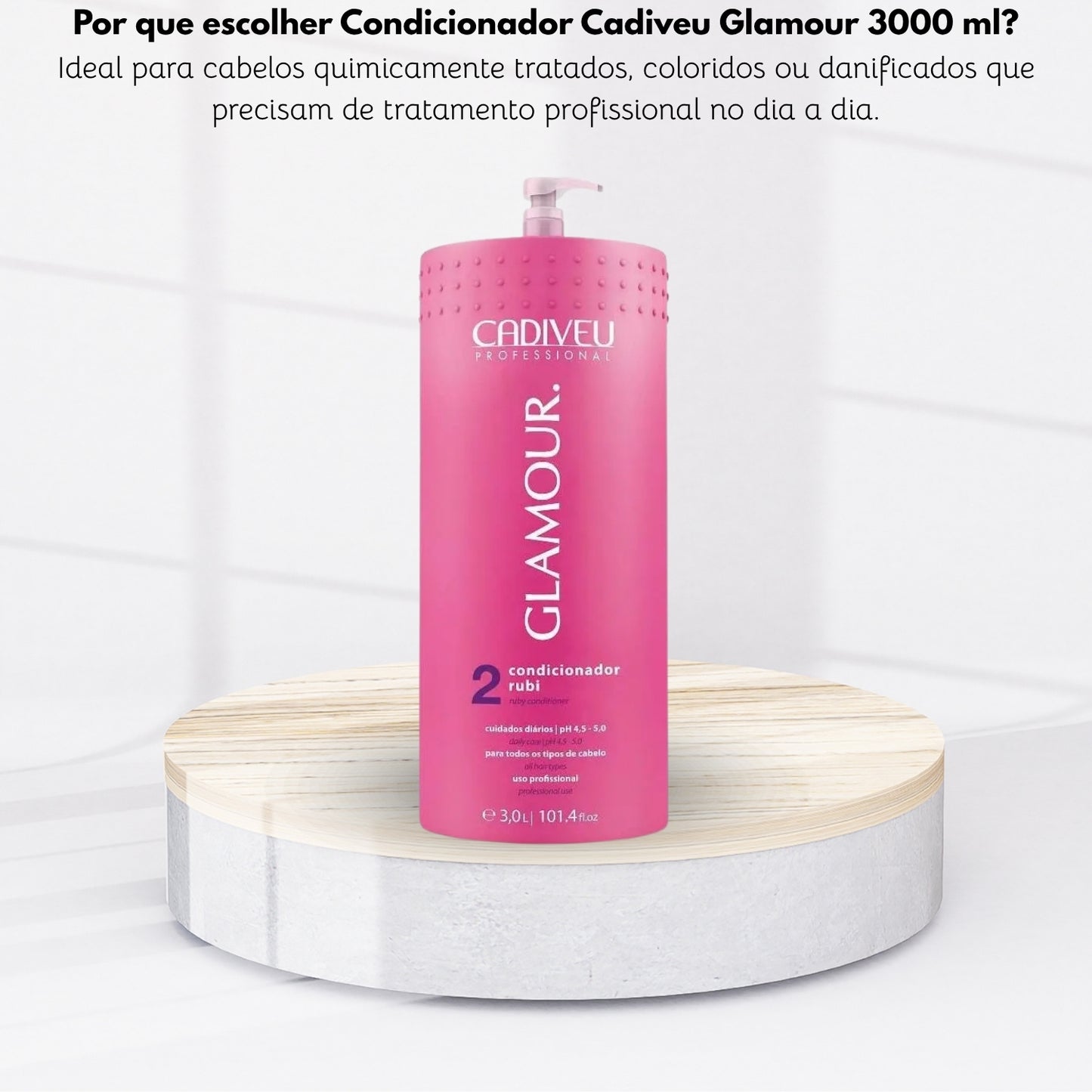 Condicionador Cadiveu Glamour 3000 ml