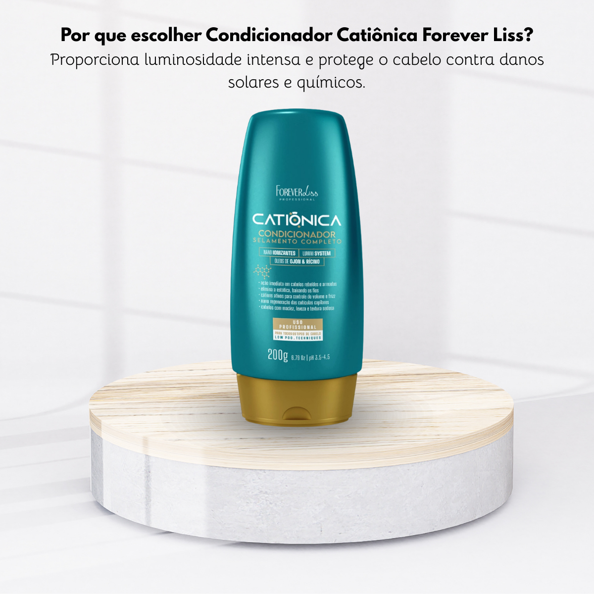 Condicionador Forever Liss Catiônica 200 g