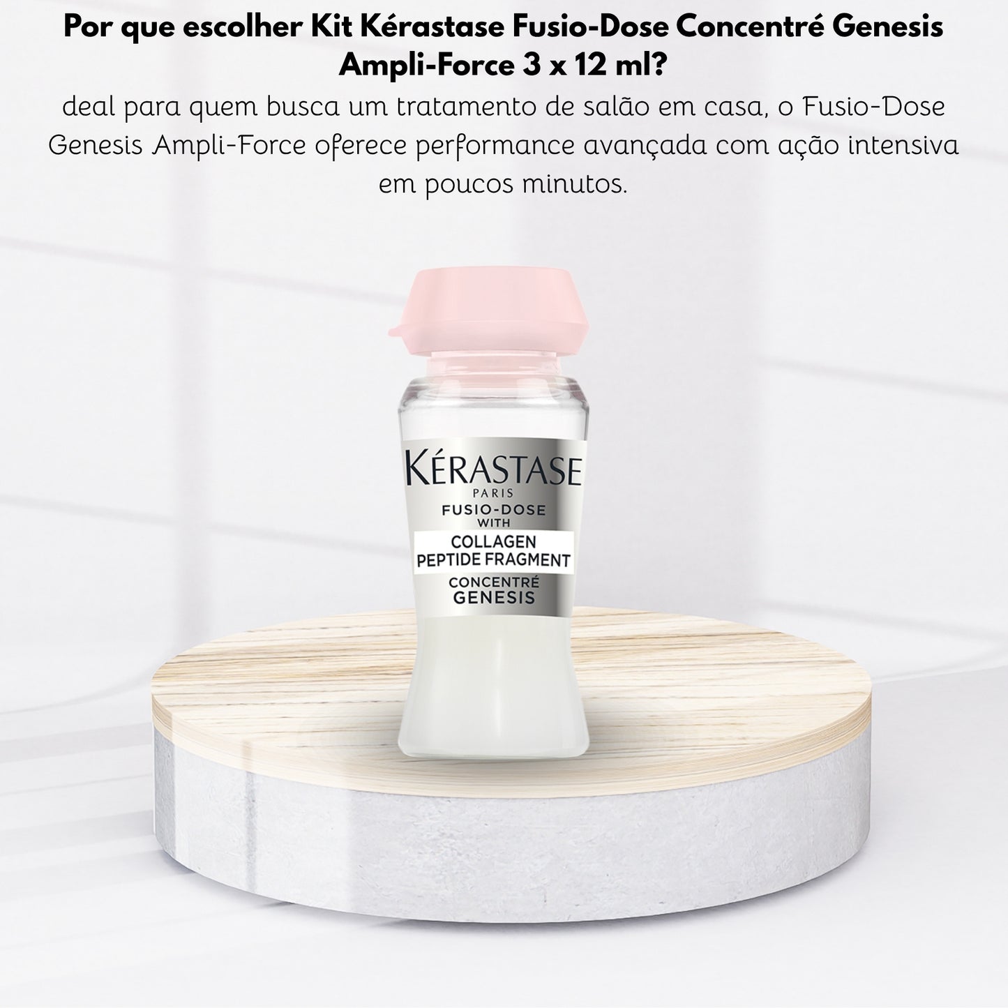 Kit Kérastase Fusio-Dose Concentré Genesis Ampli-Force 3 x 12 ml