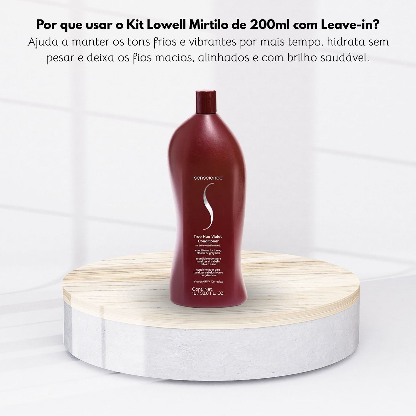 Condicionador Senscience True Hue Violet 1 Litro