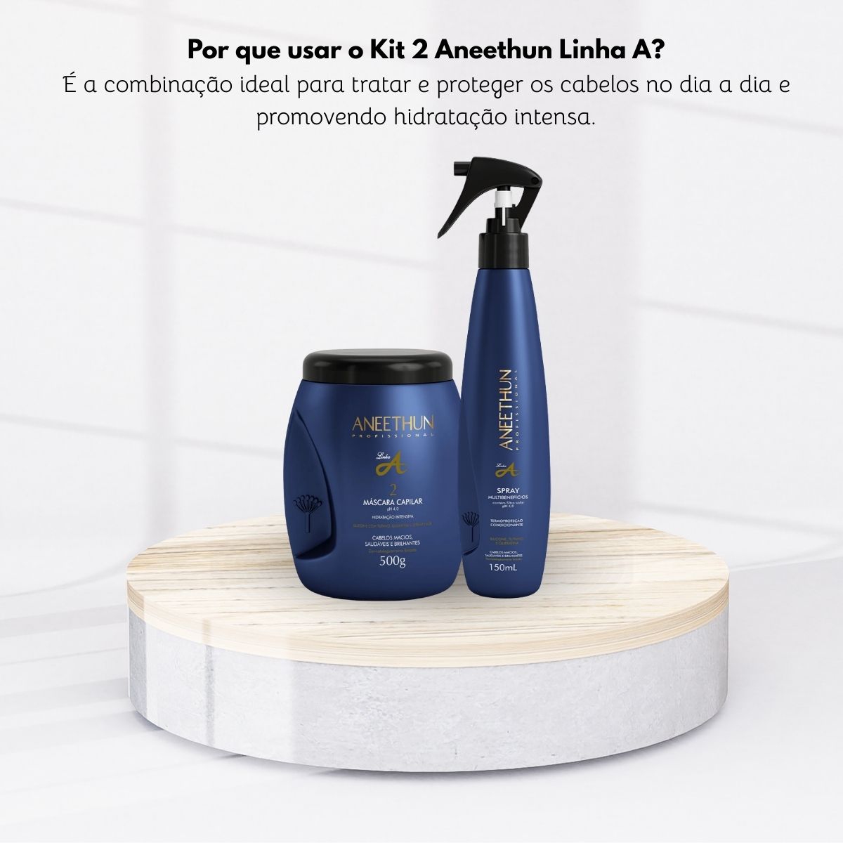 Kit Aneethun Linha A Máscara 500 g + Spray 150 ml