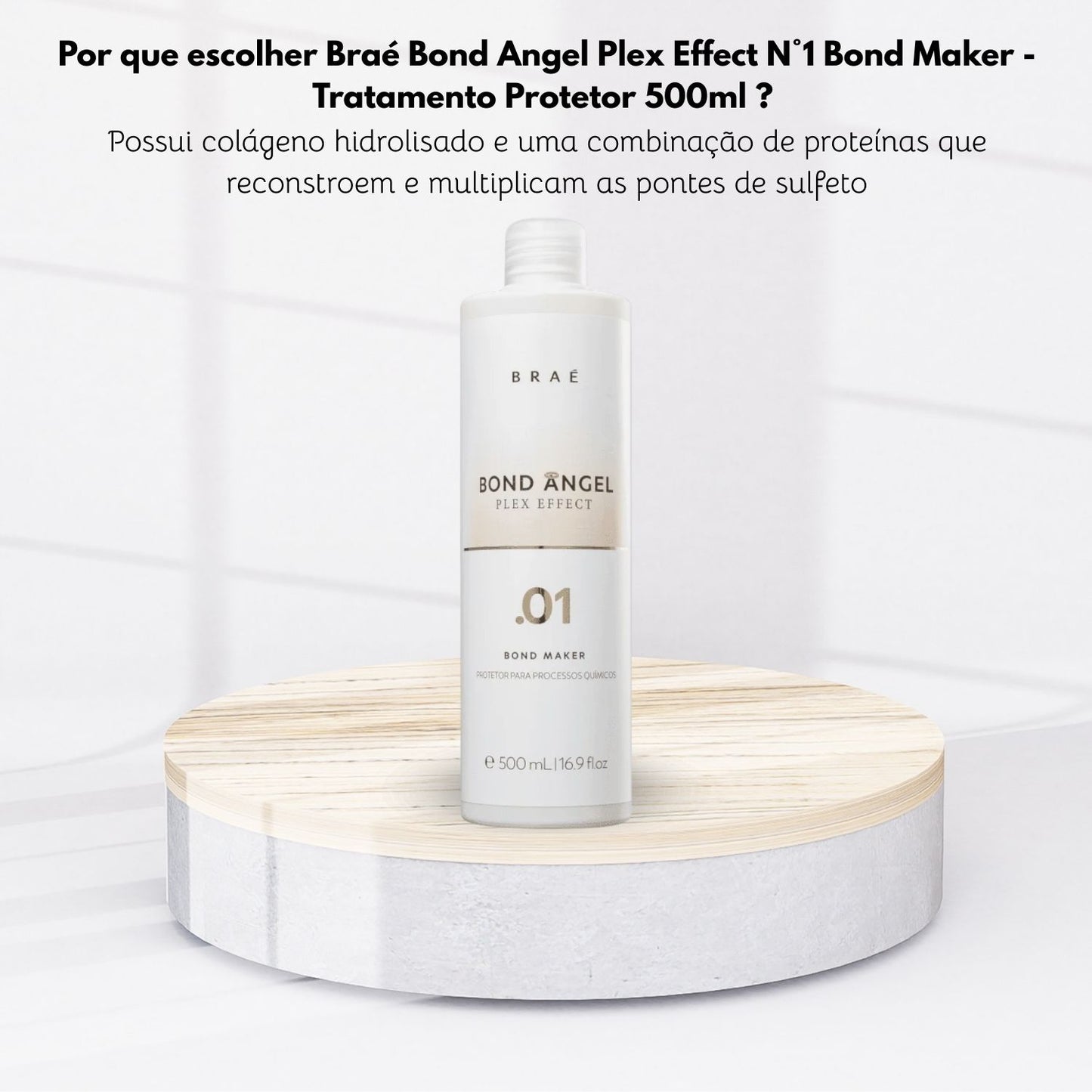 Braé Bond Angel Plex Effect N°1 Bond Maker Tratamento Protetor 500 ml