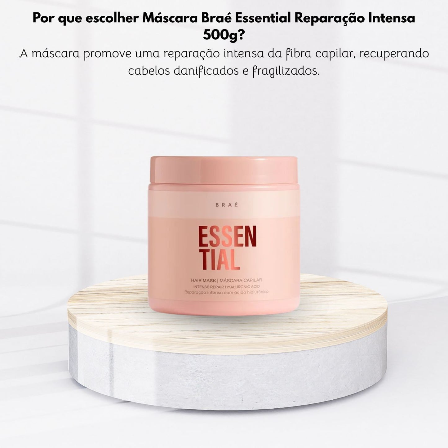 Máscara Braé Essential Reparação Intensa 500 g